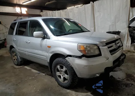 2007 Honda Pilot Exl z USA, uszkodzony, nr VIN 2HKYF185X7H539259